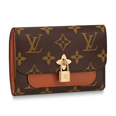 lv flower compact wallet|louis vuitton small wallet.